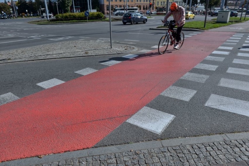 W Gdańsku pomalowano prawie 70 skrzyżowań