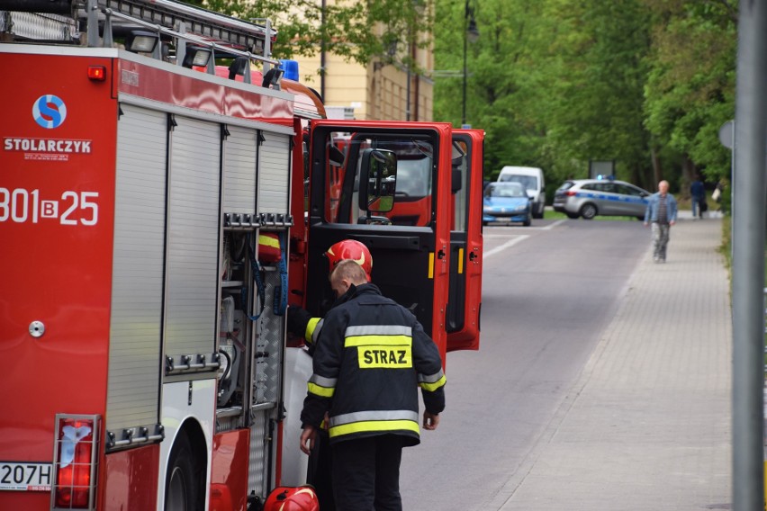 Cały personel PGE ewakuowano przed przybyciem strażaków.