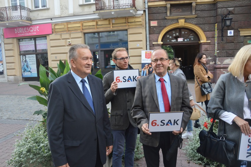 Wybory parlamentarne 2019. Minister Zbigniew Ziobro wsparł w Tarnowie Piotra Saka [ZDJĘCIA]