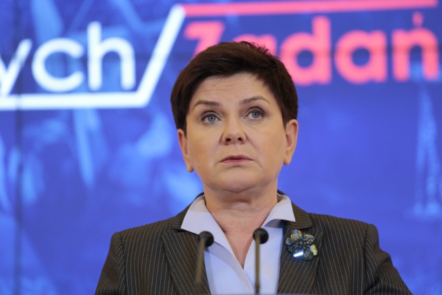 Premier Beata Szydło.