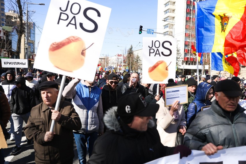 W Mołdawii odbyły się demonstracje zwolenników prorosyjskiej...