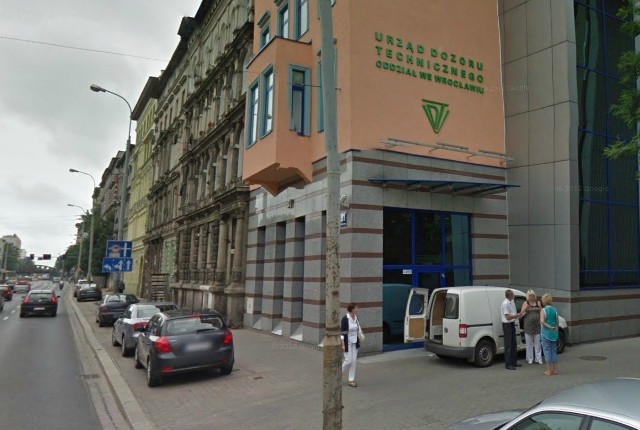 Wrocław, Urząd Dozoru Technicznego - budynek urzędu przy ulicy Grabiszyńskiej