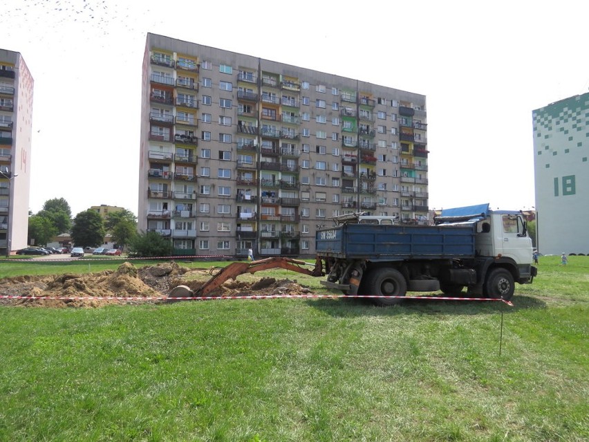 Piekary Śląskie: Rozpoczęła się budowa "Podwórka Nivea" [ZDJĘCIA]