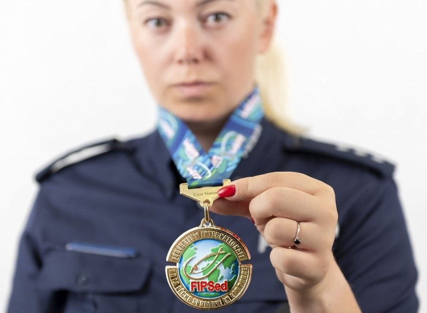 Policjantka z Opola z medalem drużynowych Mistrzostw Świata w Wędkarstwie Spławikowym Kobiet