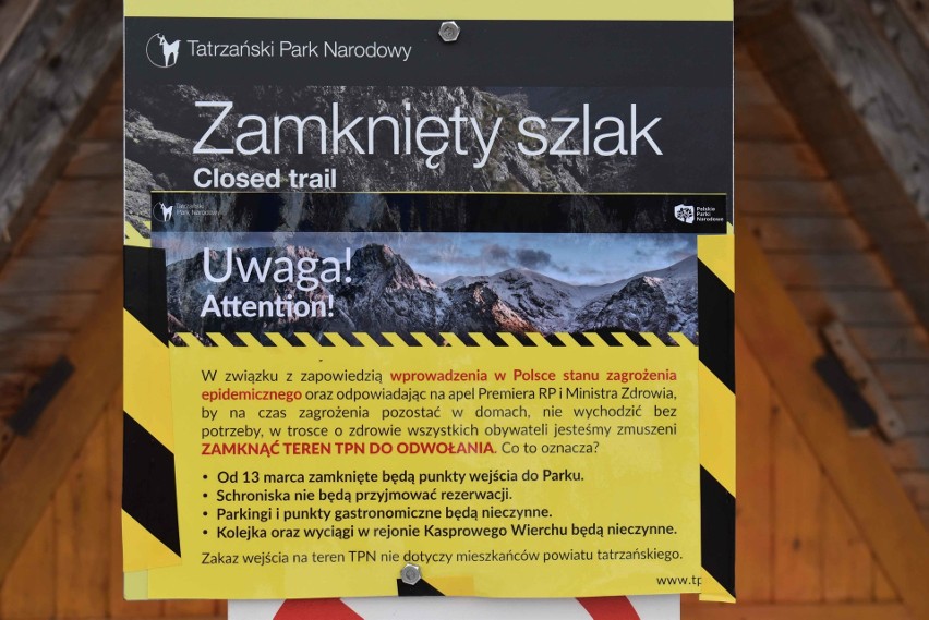 Tatry. Akcja ratunkowa na Świnicy. Turyści mimo zakazu idą w góry 