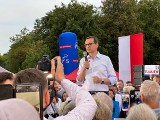 Premier w Kraśniku, Skokowie i Gościeradowie. Ostre słowa pod adresem kanclerza Niemiec