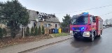 Pożar poddasza domu w Białochowie pod Grudziądzem [zdjęcia]