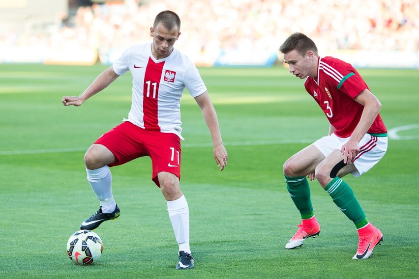 Reprezentacja Polski U-20 uległa Węgrom w Niecieczy [ZDJĘCIA]