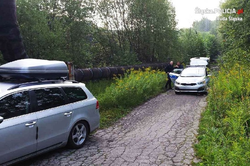 Ruda Śląska: Pościg za skradzionym autem. Złodziej złapany ZDJĘCIA, WIDEO