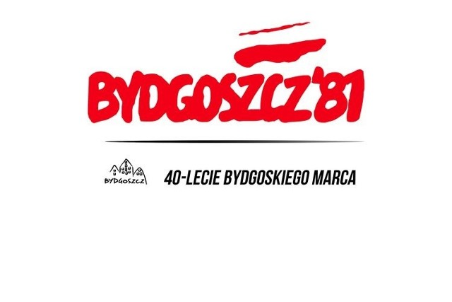 Tak wygląda logo obchodów 40-lecia wydarzeń w marcu 1981 roku w Bydgoszczy. Autorem jest Jerzy Janiszewski - ten sam, który zaprojektował znak "Solidarność".