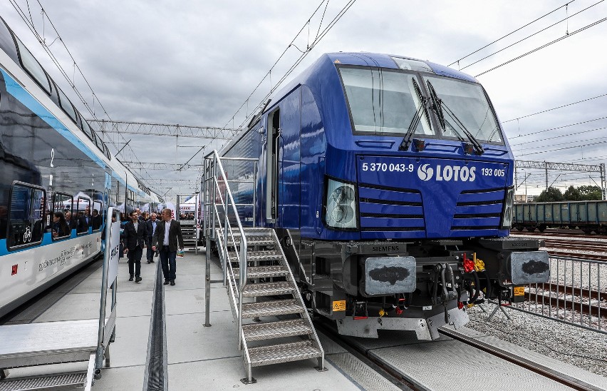 Targi TRAKO. Lotos Kolej pokazała najnowocześniejszą lokomotywę Vectron MS od Siemensa