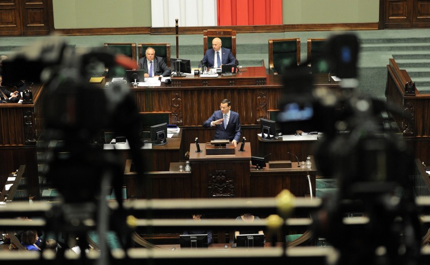 Posiedzenie Sejmu, na którym przedstawiono audyt rządów PO -...