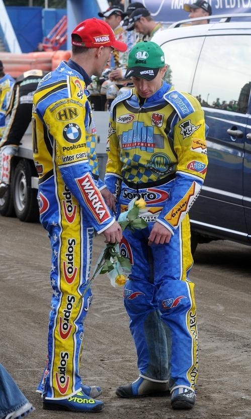 Tomasz Gollob (z lewej) i Rune Holta byli przez dwa lata liderami gorzowskiej drużyny. Wiele wskazuje na to, że w sezonie 2010 ich drogi się rozejdą.