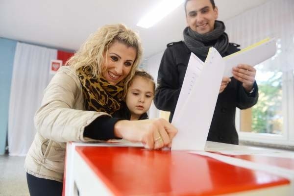 Marzena i Piotr Kowalewscy z córką Igą z Krosna Odrzańskiego.