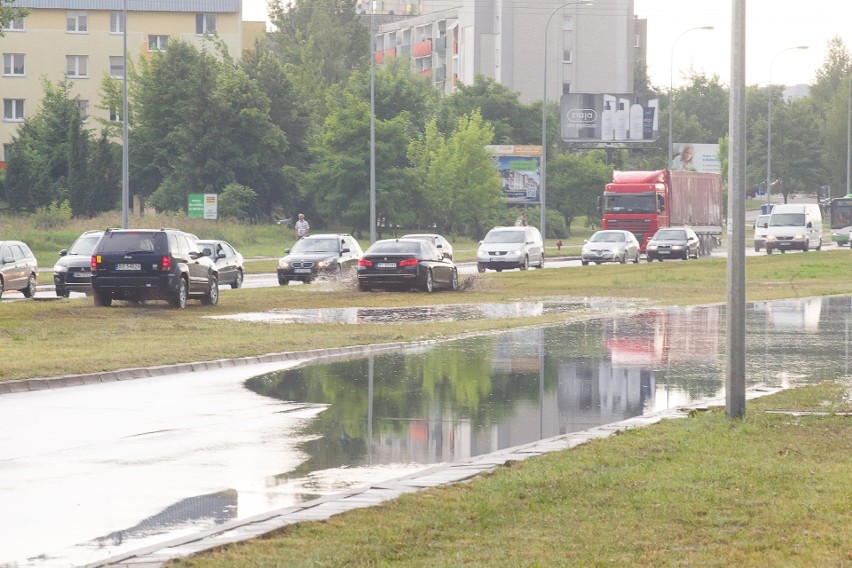 Tak 20 czerwca wyglądała większość miasta