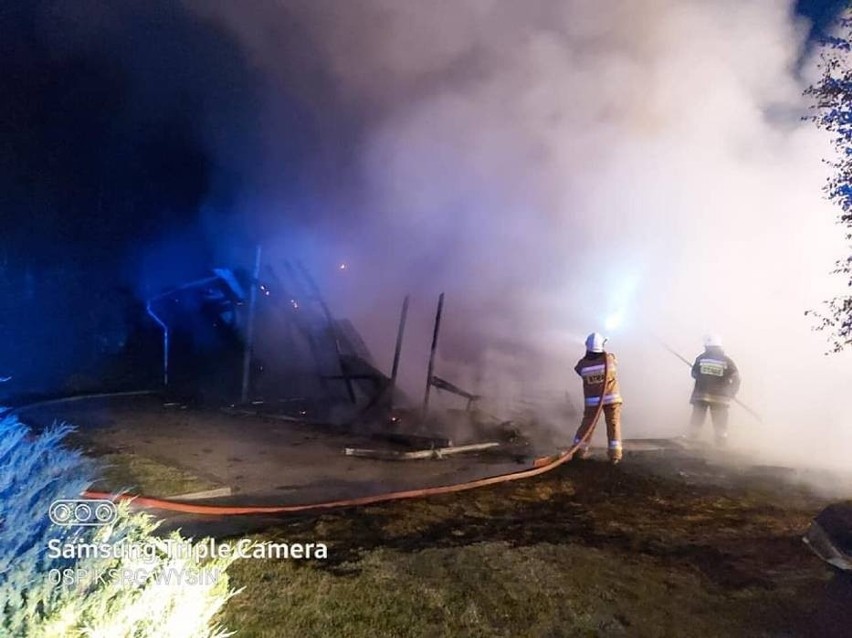 Strażacy z powiatu kościerskiego walczyli aż z trzema pożarami. Ogień wybuchł w Wielu, potem w Borsku i Garczynie