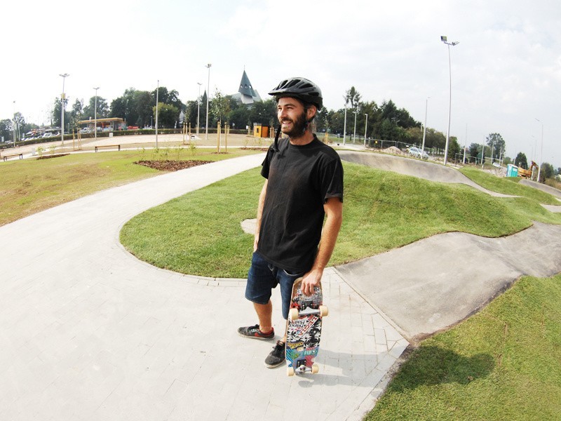 W Nowym Sączu powstał największy pumptrack w UE [ZDJĘCIA]