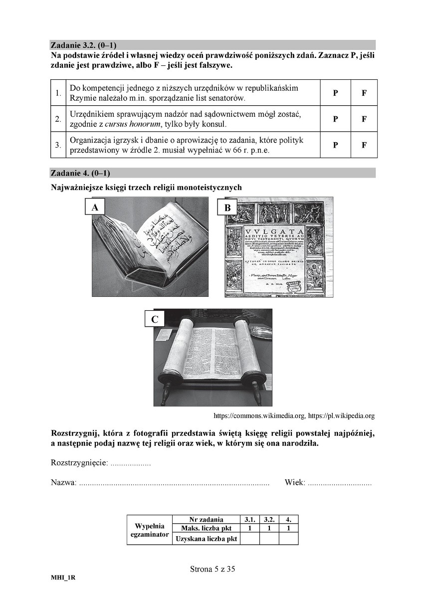 HISTORIA MATURA 2018 ODPOWIEDZI, ROZWIĄZANIA ARKUSZE CKE...