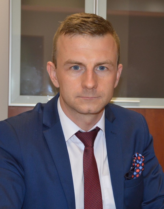 Radny Mateusz Gajda