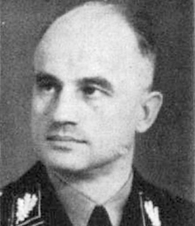 Wyższy dowódca SS i policji Okręgu Gdańsk - Prusy Zachodnie Richard Hildebrandt.