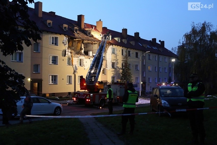 "To był potężny wybuch", "wielki huk" - mieszkańcy o eksplozji gazu na Niebuszewie [WIDEO]