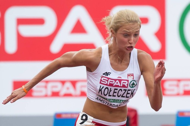 Karolina Kołeczek pobiegnie na igrzyskach w Rio de Janeiro w biegu na 100 metrów przez płotki.