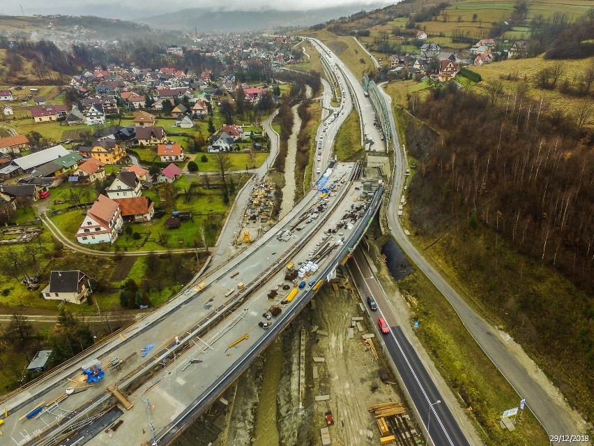 Budowa zakopianki. Na tę drogę czekają wszyscy [NOWE ZDJĘCIA]