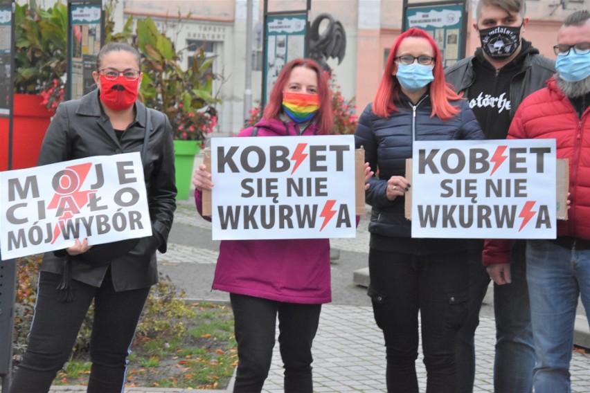 Protest w Szubinie zorganizowano w sobotę 31 października