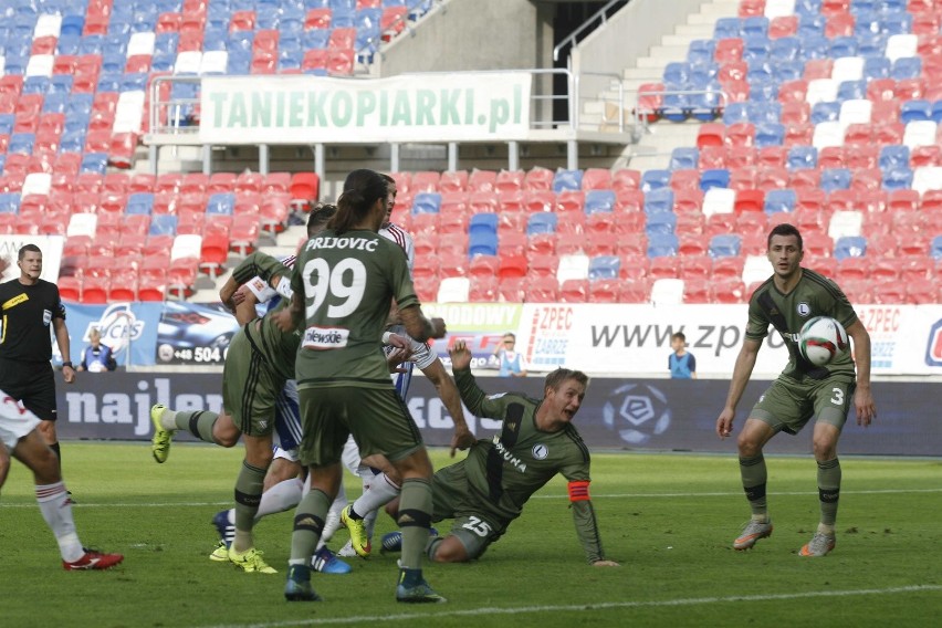 Górnik Zabrze zremisował z Legią Warszawa 2: