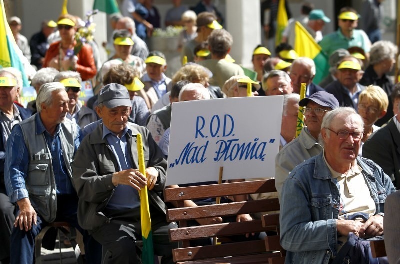 Działkowcy z całego regionu protestowali dziś na ulicach...