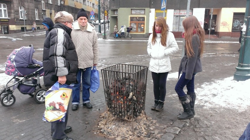 Koksownik na placu Sikorskiego