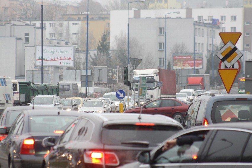 Wąskie gardła Lublina. Kierowcy w korkach 