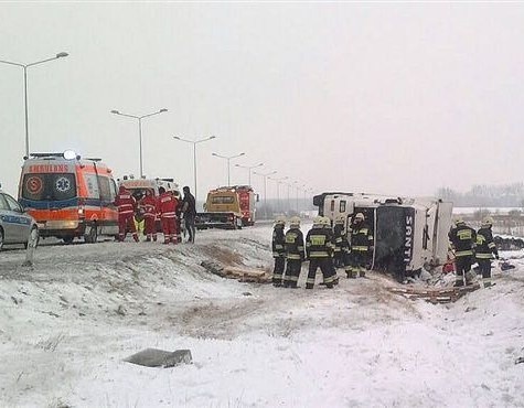 W wypadku ranne zostały dwie osoby.