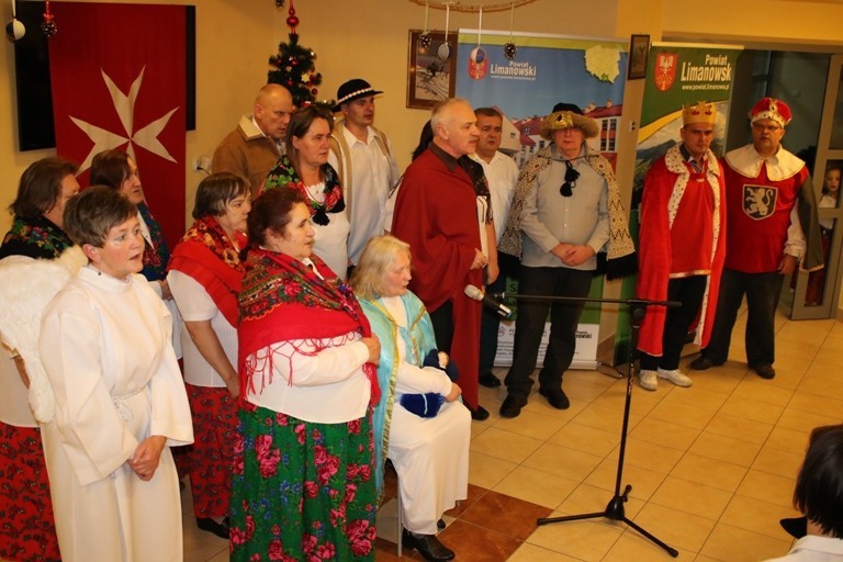 Dam i Kawalerów Maltańskich opłatek z „Panami Pacjentami" [ZDJĘCIA, WIDEO]