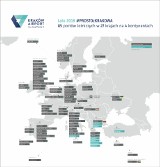 Letni rozkład lotów z krakowskiego lotniska. 102 kierunki, 21 linii lotniczych [MAPA POŁĄCZEŃ]