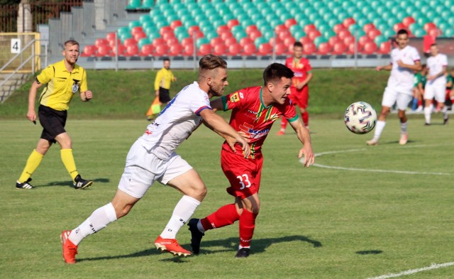 Fragment meczu Lechia - Broń