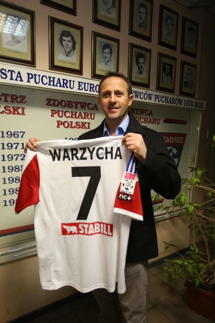 Nowy trener Górnika Zabrze Robert Warzycha