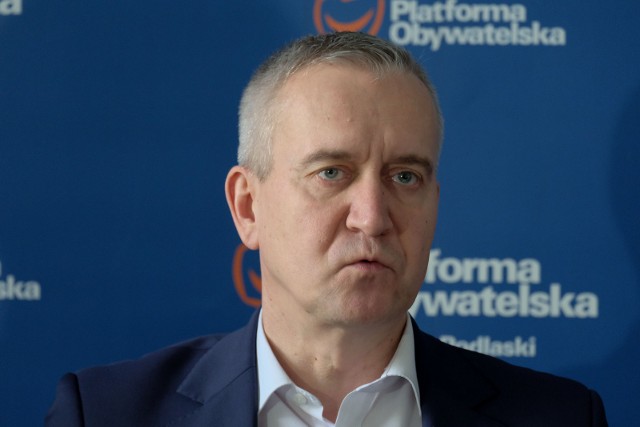 Robert Tyszkiewicz, poseł RP i przewodniczący Podlaskiej PO