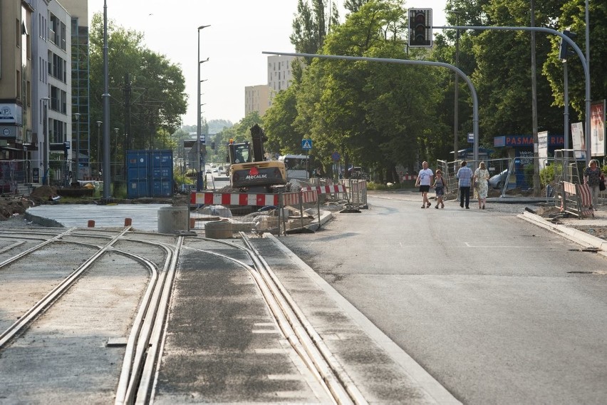 Przebudowa Królewskiej, zdjęcia z niedzieli 9 czerwca