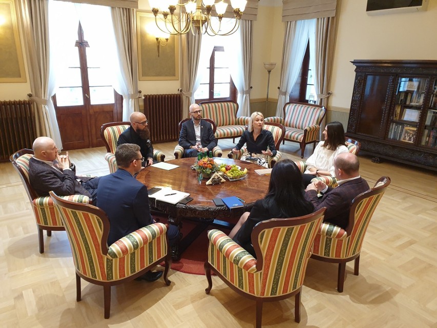 Prezes IKEA w Polsce odwiedziła Szczecin i spotkała się z prezydentem Piotrem Krzystkiem. O czym rozmawiano?