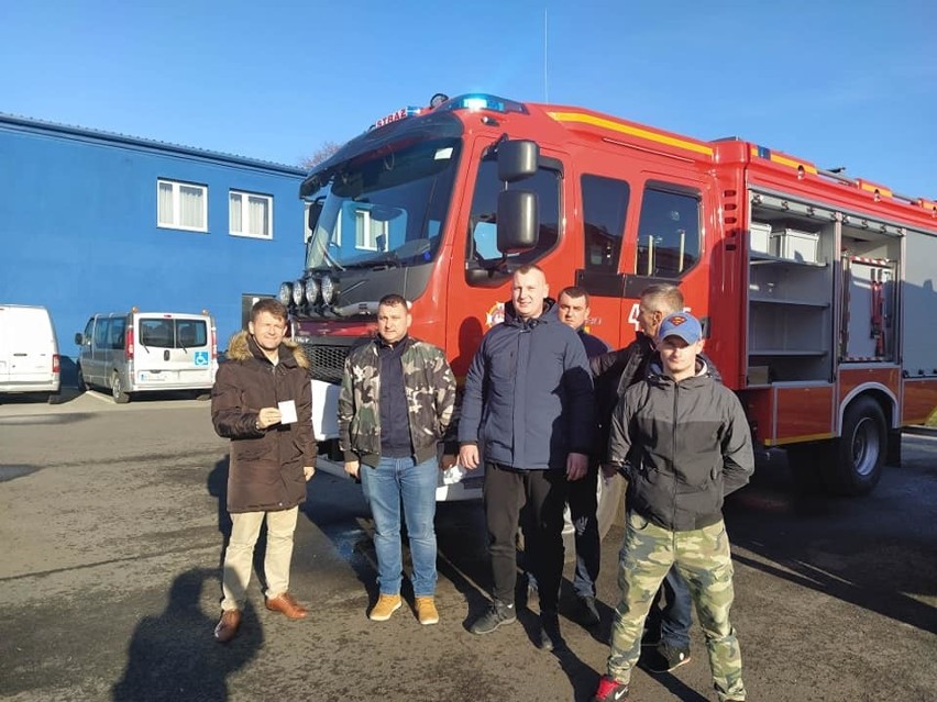 W Rudce pojawił się nowy wóz strażacki. To wygrana w konkursie "Bitwa o wozy" (zdjęcia)