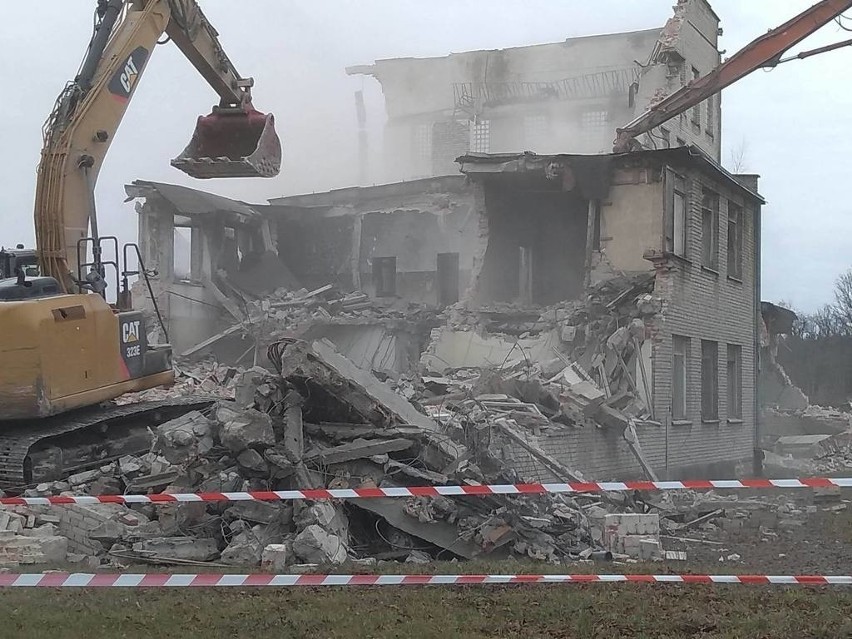 Na początku tego roku w Biedrusku wyburzono tzw. zwyżkę...