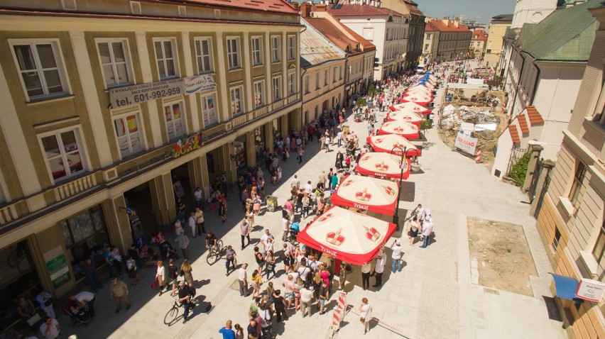 Kremówkę Papieską, którą można było zjeść na rzeszowskim...