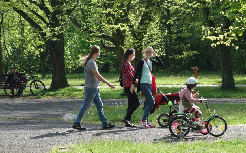 Park Śląski na wiosenny weekend. Można pospacerować w...