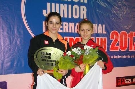 Izabela Pajek (z lewej) oraz Wiktoria Dąbczyńska zdobyły łącznie trzy medale w Międzynarodowych Mistrzostwach Polski.