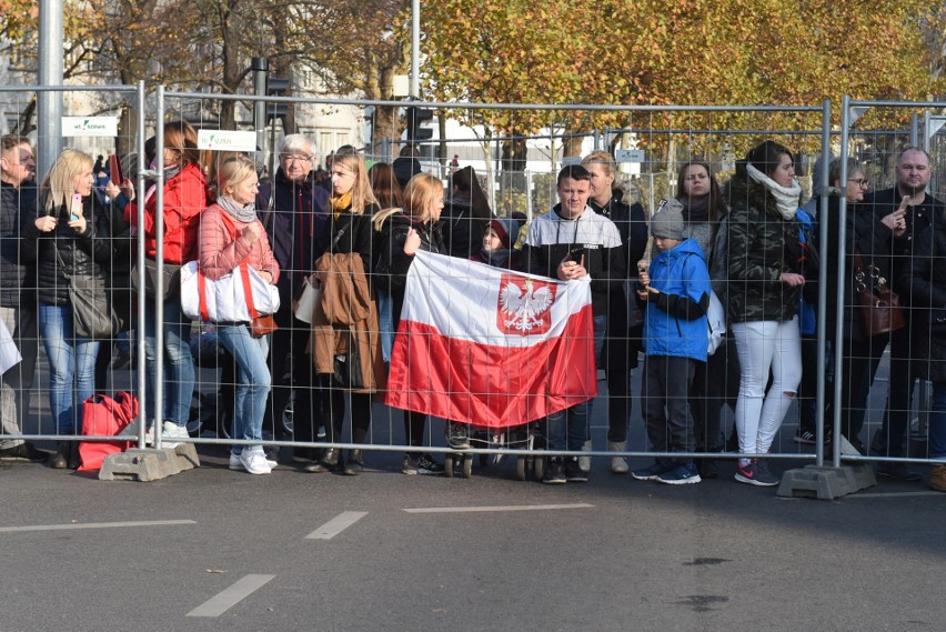 O godz. 11.11 z ul. Solnej wystartował Bieg Niepodległości....