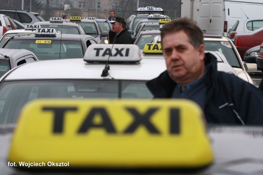 TAXI protest - Sąd Rejonowy