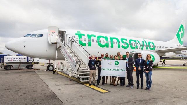 Transavia rozpoczęła loty do Amsterdamu
