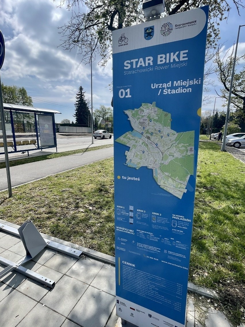 Rekordowy start roweru miejskiego w Starachowicach. 2 tysiące wypożyczeń i przejechane 12 tysięcy kilometrów