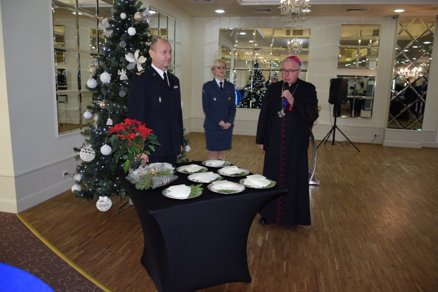 Spotkanie opłatkowe służb mundurowych w Ostrołęce,...